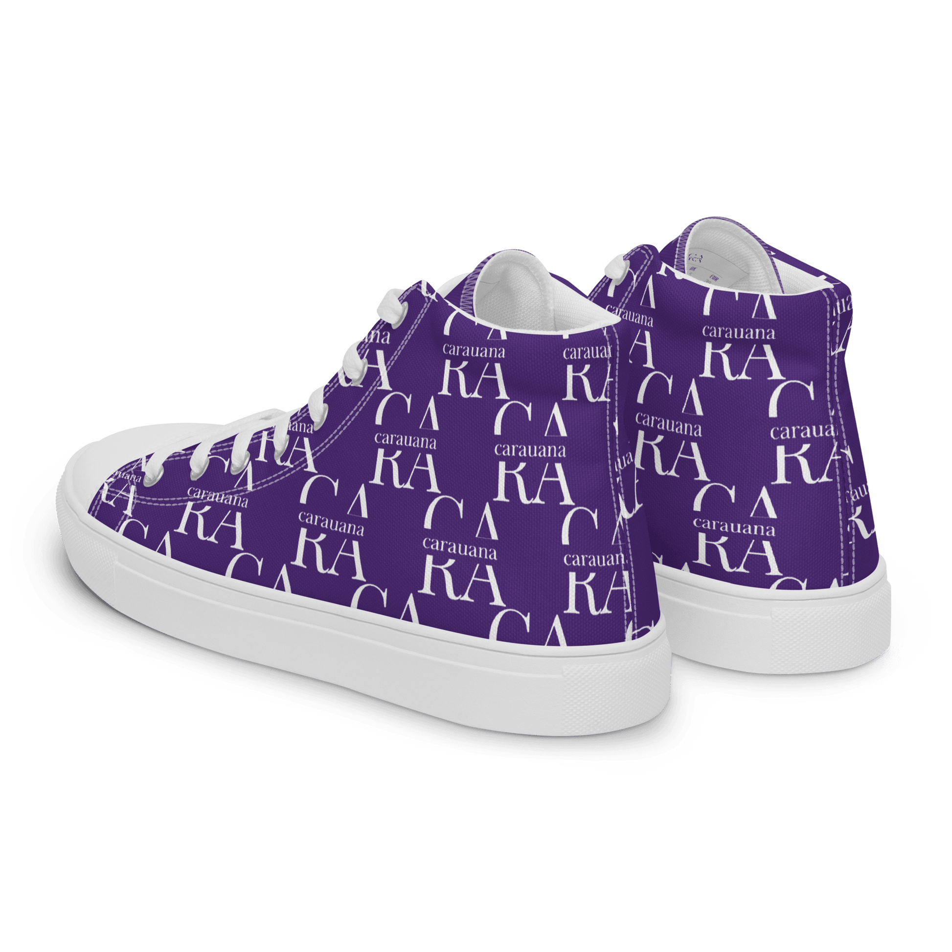 CARAUANA Hip Hop canvas shoes violet Branded Carauana Store