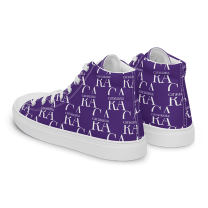 CARAUANA Hip Hop canvas shoes violet Branded Carauana Store