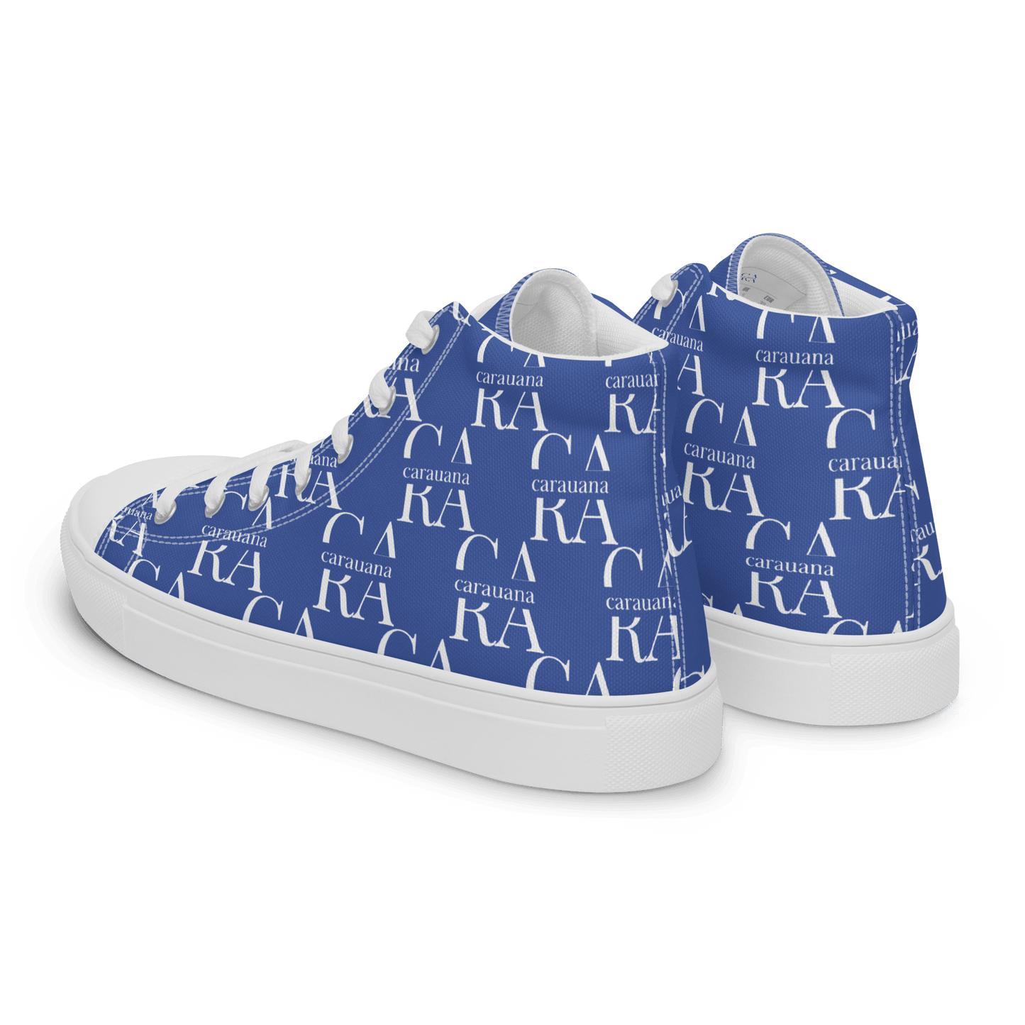 CARAUANA Hip Hop canvas shoes Blue Branded Carauana Store