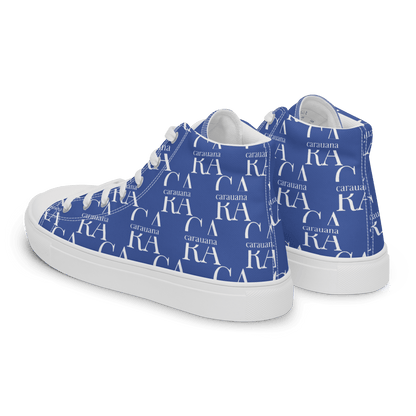 CARAUANA Hip Hop canvas shoes Blue Branded Carauana Store