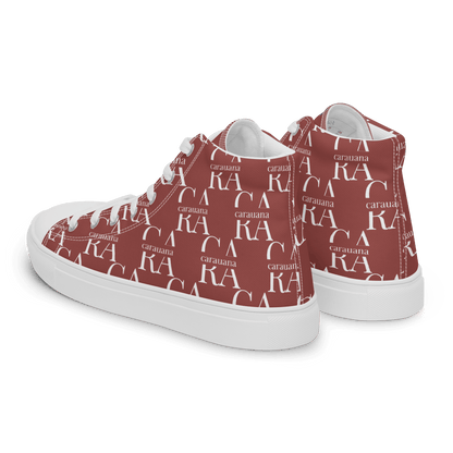 CARAUANA Hip Hop canvas shoes Brown Branded Carauana Store