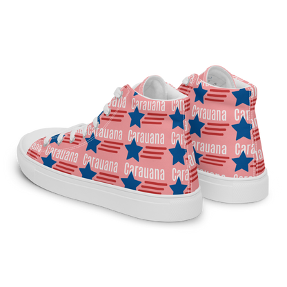 CARAUANA Hip Hop canvas shoes pink USA Carauana Store