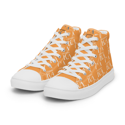 CARAUANA Hip Hop canvas shoes Orange Branded Carauana Store