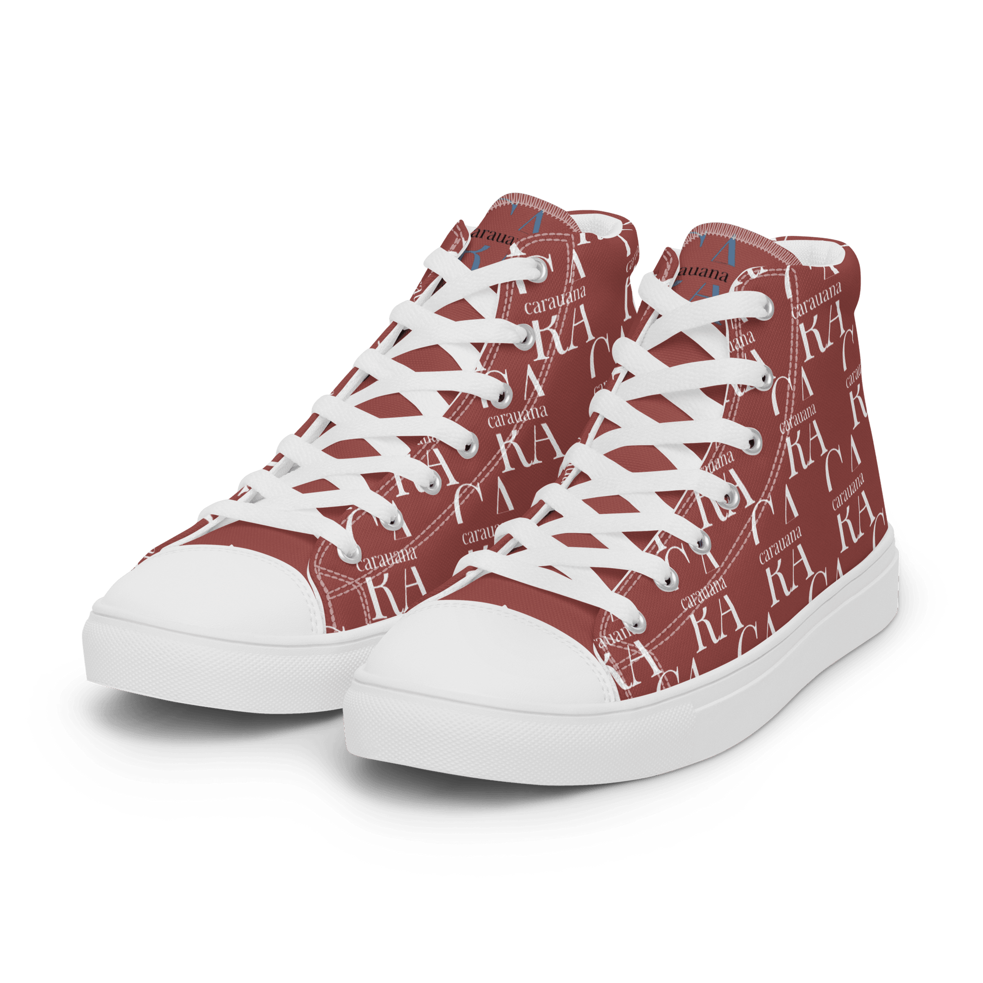 CARAUANA Hip Hop canvas shoes Brown Branded Carauana Store