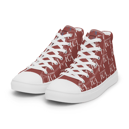 CARAUANA Hip Hop canvas shoes Brown Branded Carauana Store