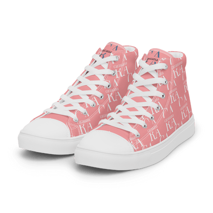 CARAUANA Hip Hop canvas shoes Pink Branded Carauana Store