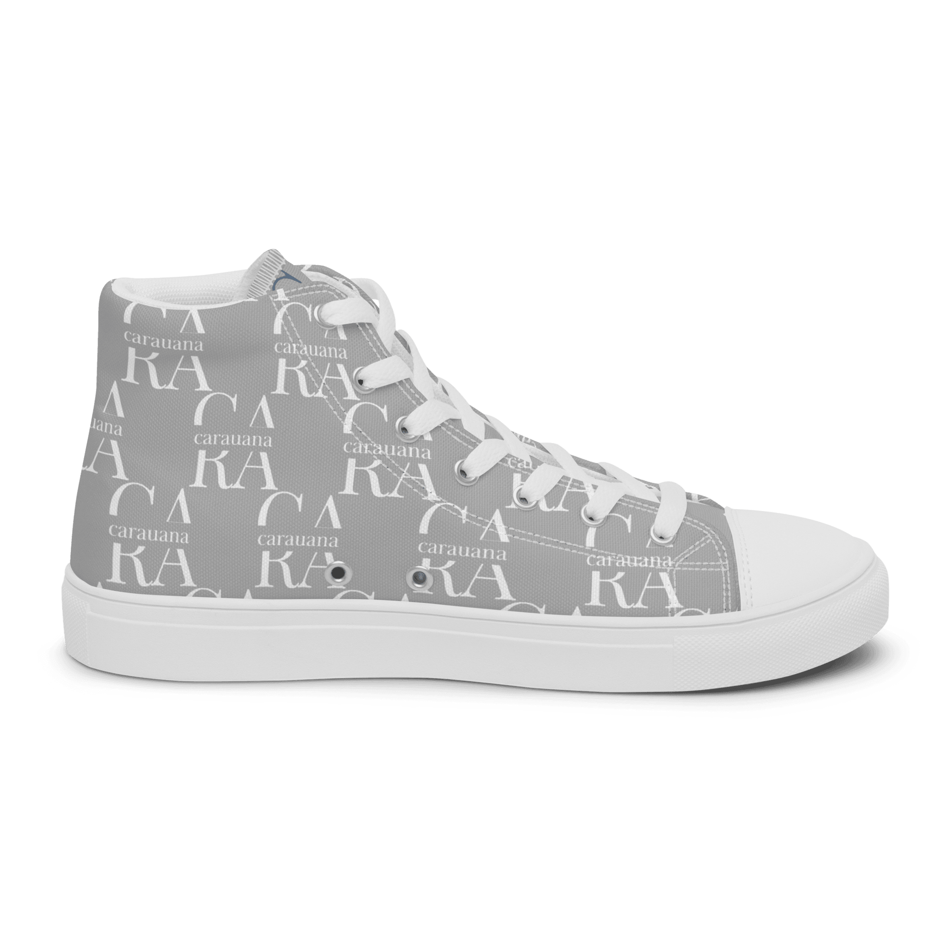 CARAUANA Hip Hop canvas shoes Grey Branded Carauana Store