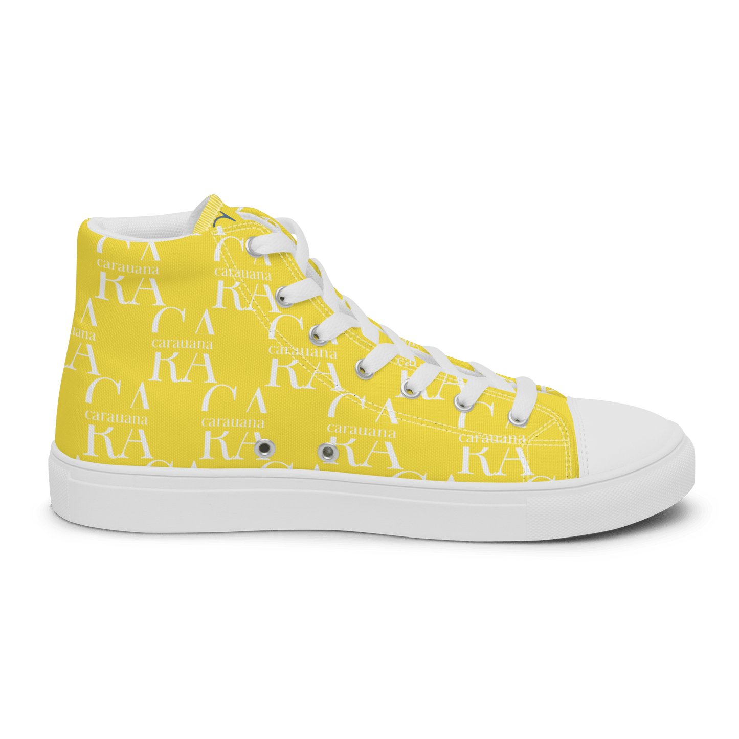 CARAUANA Hip Hop canvas shoes Yellow Branded Carauana Store