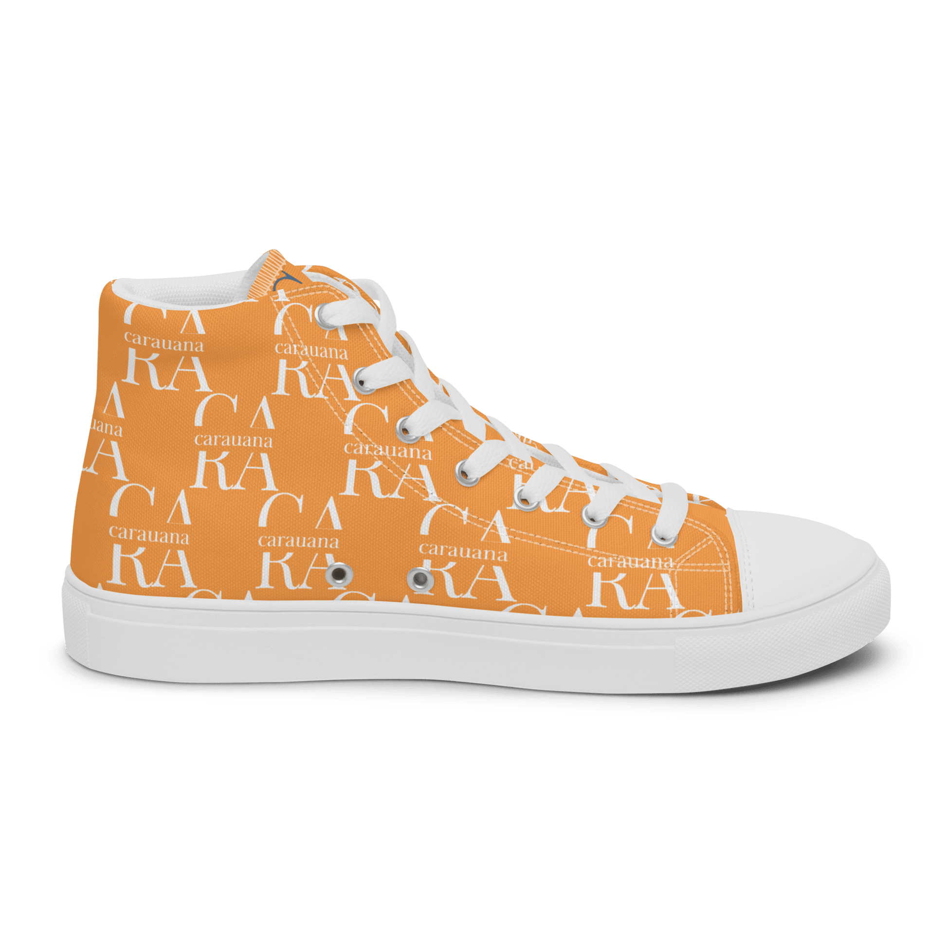 CARAUANA Hip Hop canvas shoes Orange Branded Carauana Store