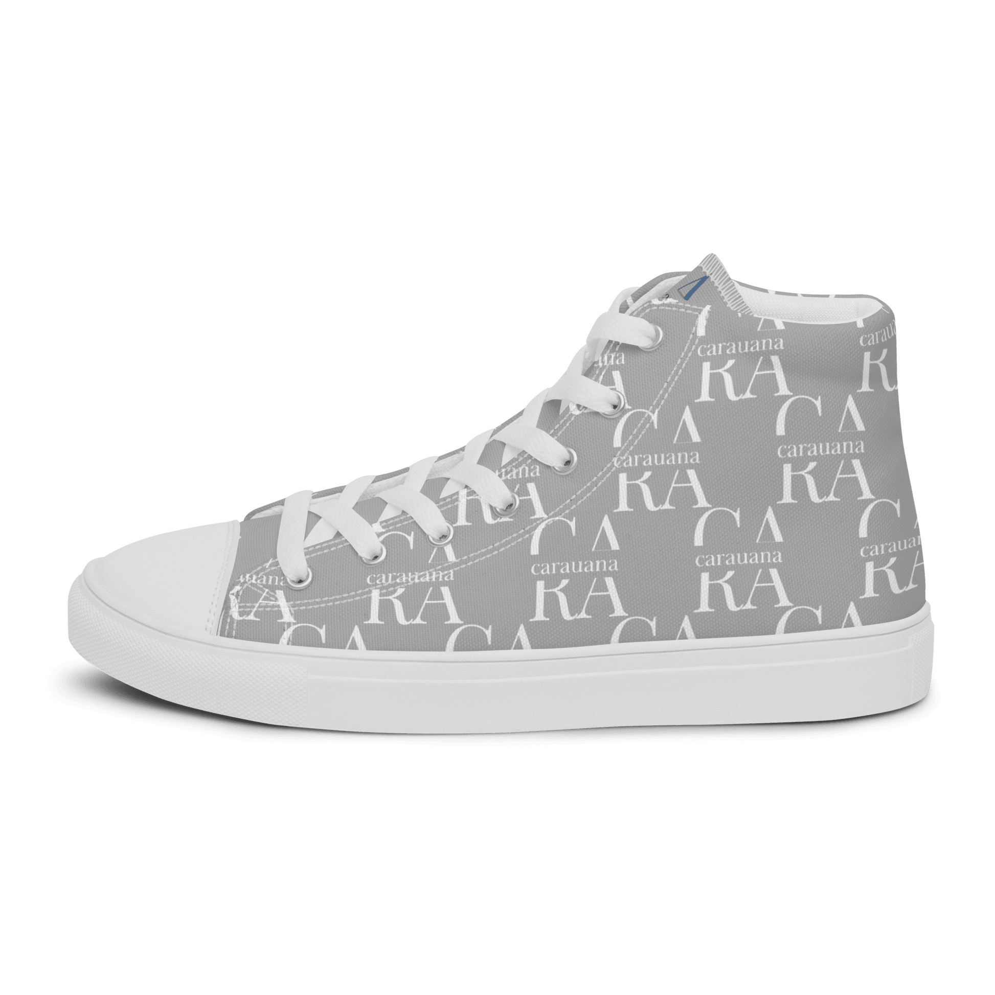 CARAUANA Hip Hop canvas shoes Grey Branded Carauana Store