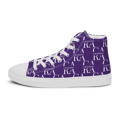 CARAUANA Hip Hop canvas shoes violet Branded Carauana Store