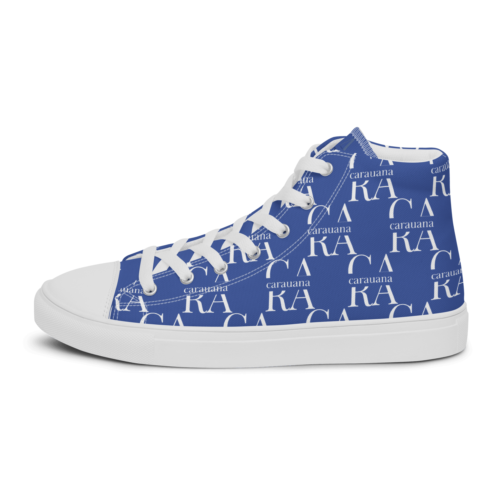 CARAUANA Hip Hop canvas shoes Blue Branded Carauana Store