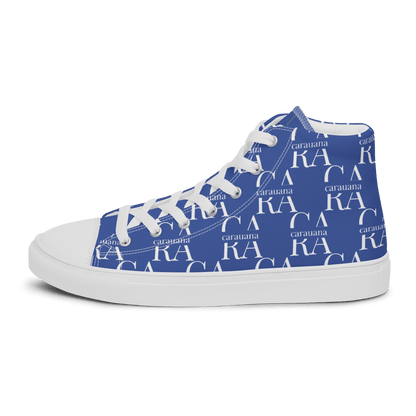 CARAUANA Hip Hop canvas shoes Blue Branded Carauana Store