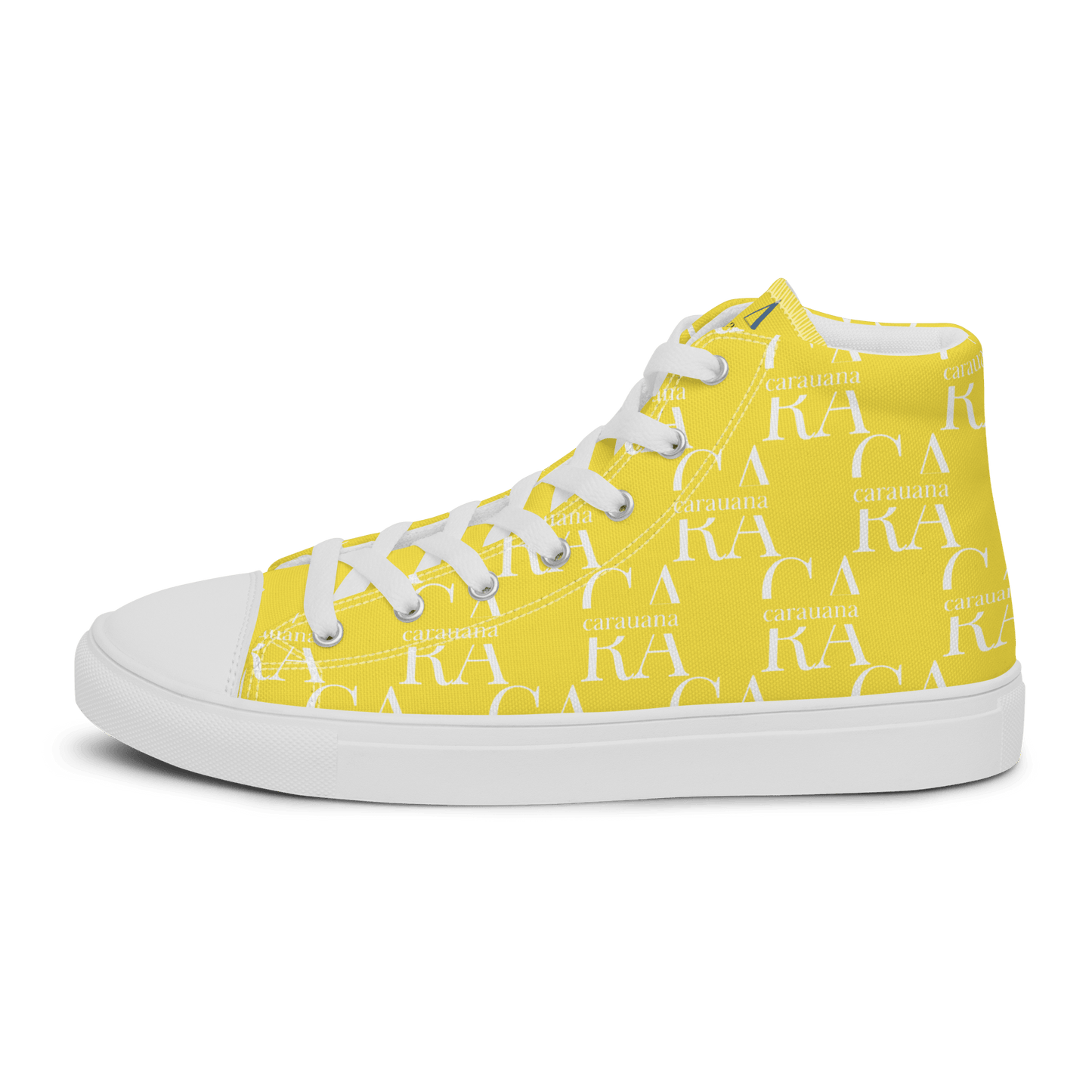 CARAUANA Hip Hop canvas shoes Yellow Branded Carauana Store