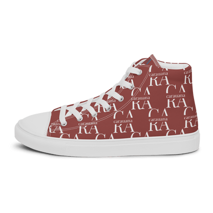 CARAUANA Hip Hop canvas shoes Brown Branded Carauana Store