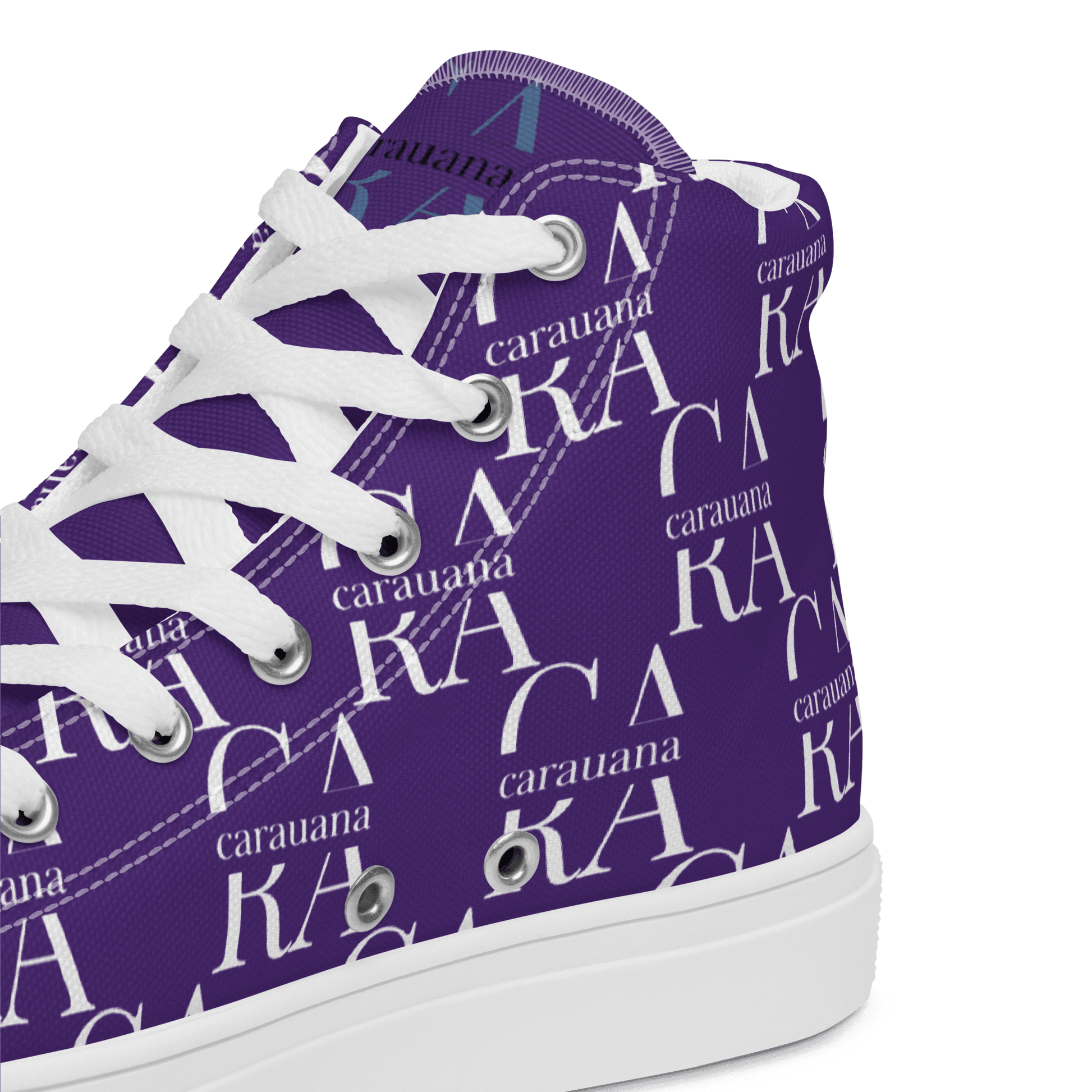CARAUANA Hip Hop canvas shoes violet Branded Carauana Store