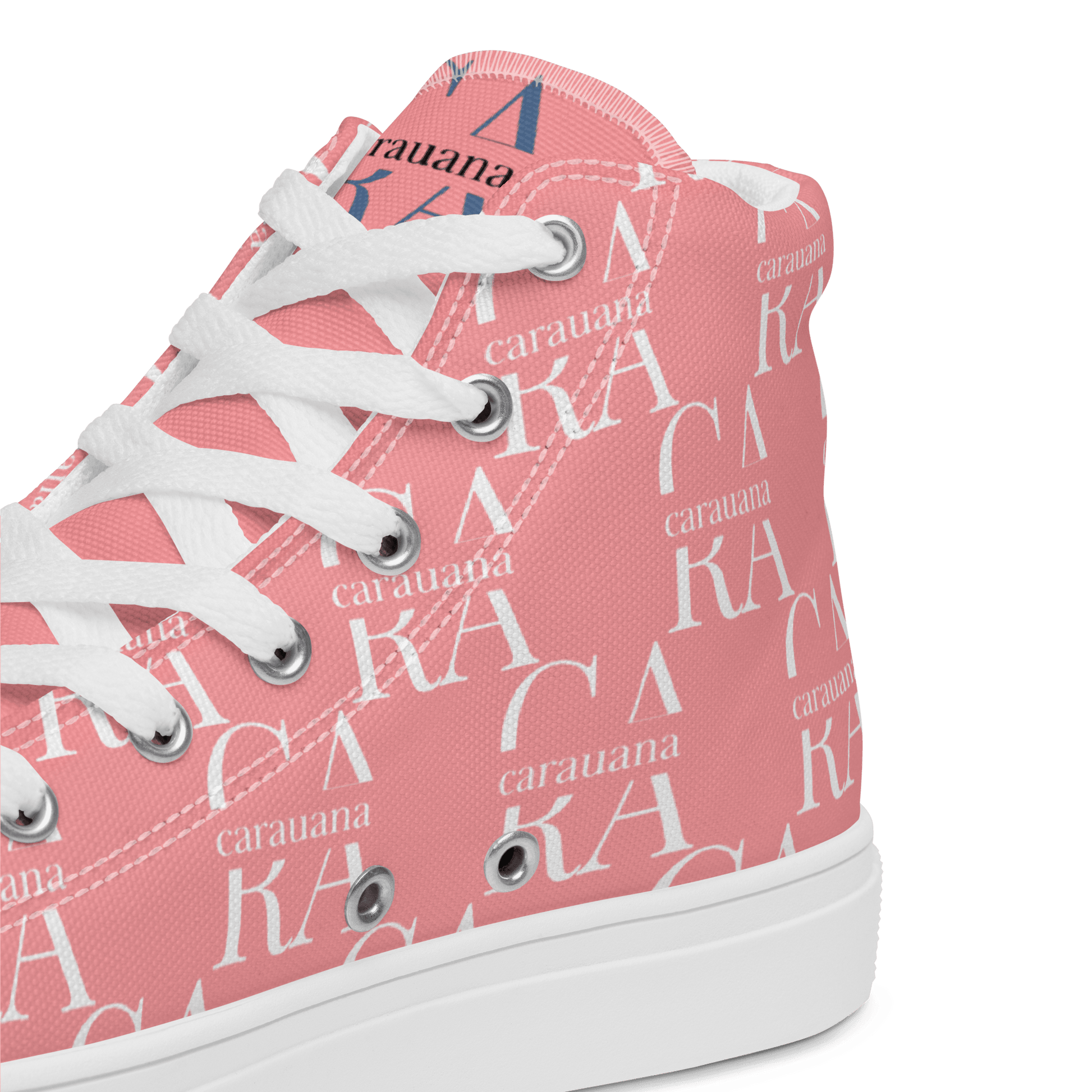 CARAUANA Hip Hop canvas shoes Pink Branded Carauana Store