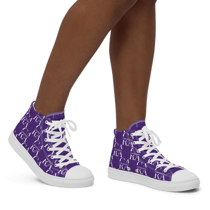CARAUANA Hip Hop canvas shoes violet Branded Carauana Store