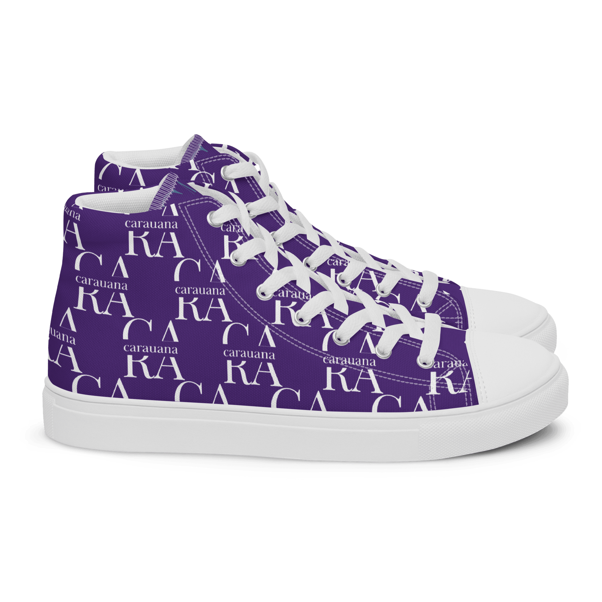 CARAUANA Hip Hop canvas shoes violet Branded Carauana Store