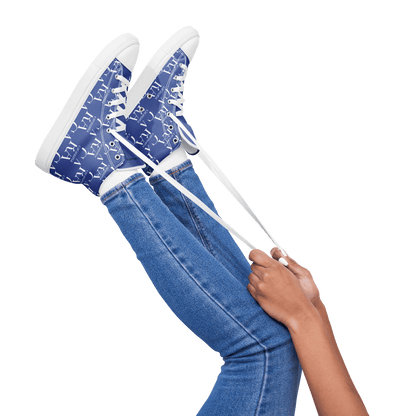 CARAUANA Hip Hop canvas shoes Blue Branded Carauana Store