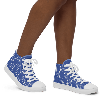 CARAUANA Hip Hop canvas shoes Blue Branded Carauana Store