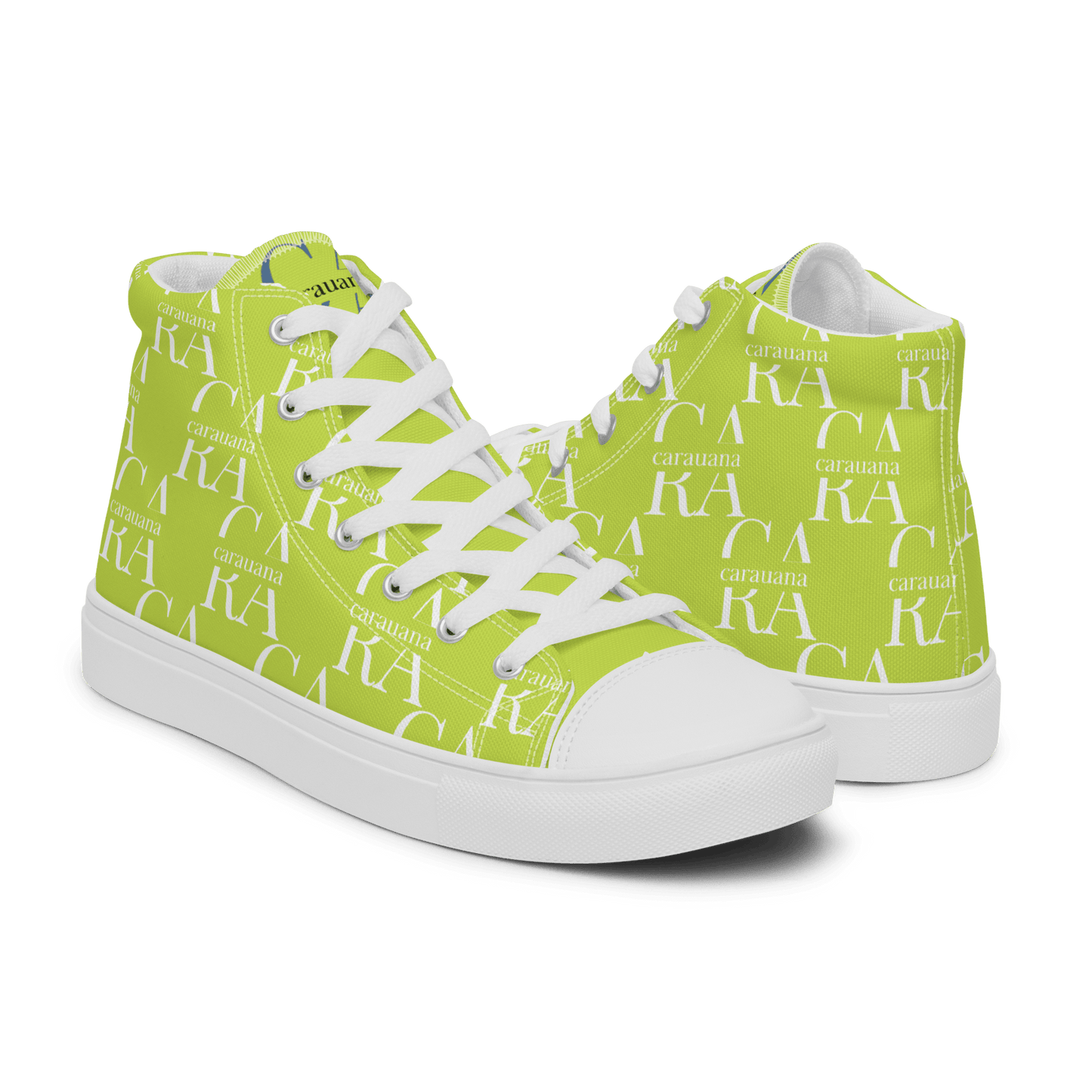 CARAUANA Hip Hop canvas shoes Lemon Branded Carauana Store