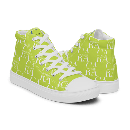 CARAUANA Hip Hop canvas shoes Lemon Branded Carauana Store