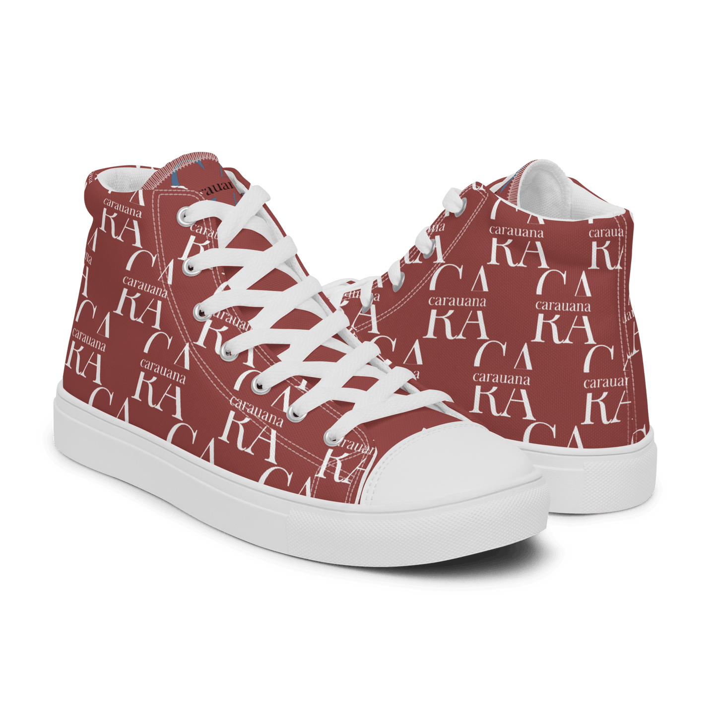 CARAUANA Hip Hop canvas shoes Brown Branded Carauana Store