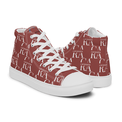 CARAUANA Hip Hop canvas shoes Brown Branded Carauana Store