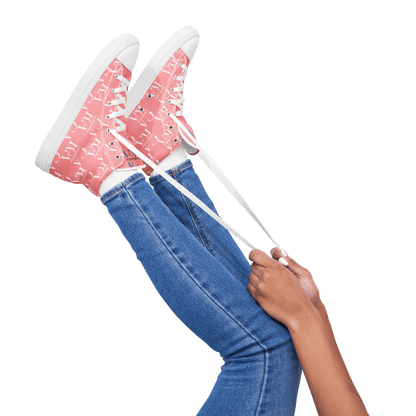 CARAUANA Hip Hop canvas shoes Pink Branded Carauana Store