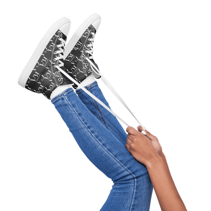 CARAUANA Hip Hop canvas shoes black Branded Carauana Store