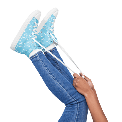 CARAUANA Hip Hop canvas shoes sky blue Branded Carauana Store