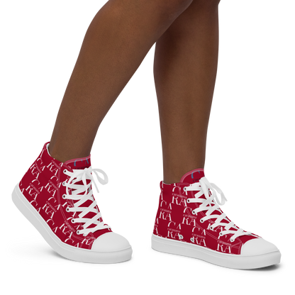 CARAUANA Hip Hop canvas shoes hot Red Branded Carauana Store