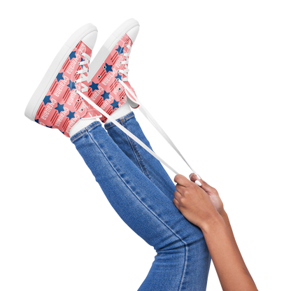 CARAUANA Hip Hop canvas shoes pink USA Carauana Store