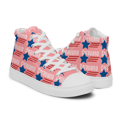 CARAUANA Hip Hop canvas shoes pink USA Carauana Store