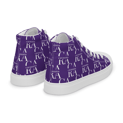 CARAUANA Hip Hop canvas shoes violet Branded Carauana Store