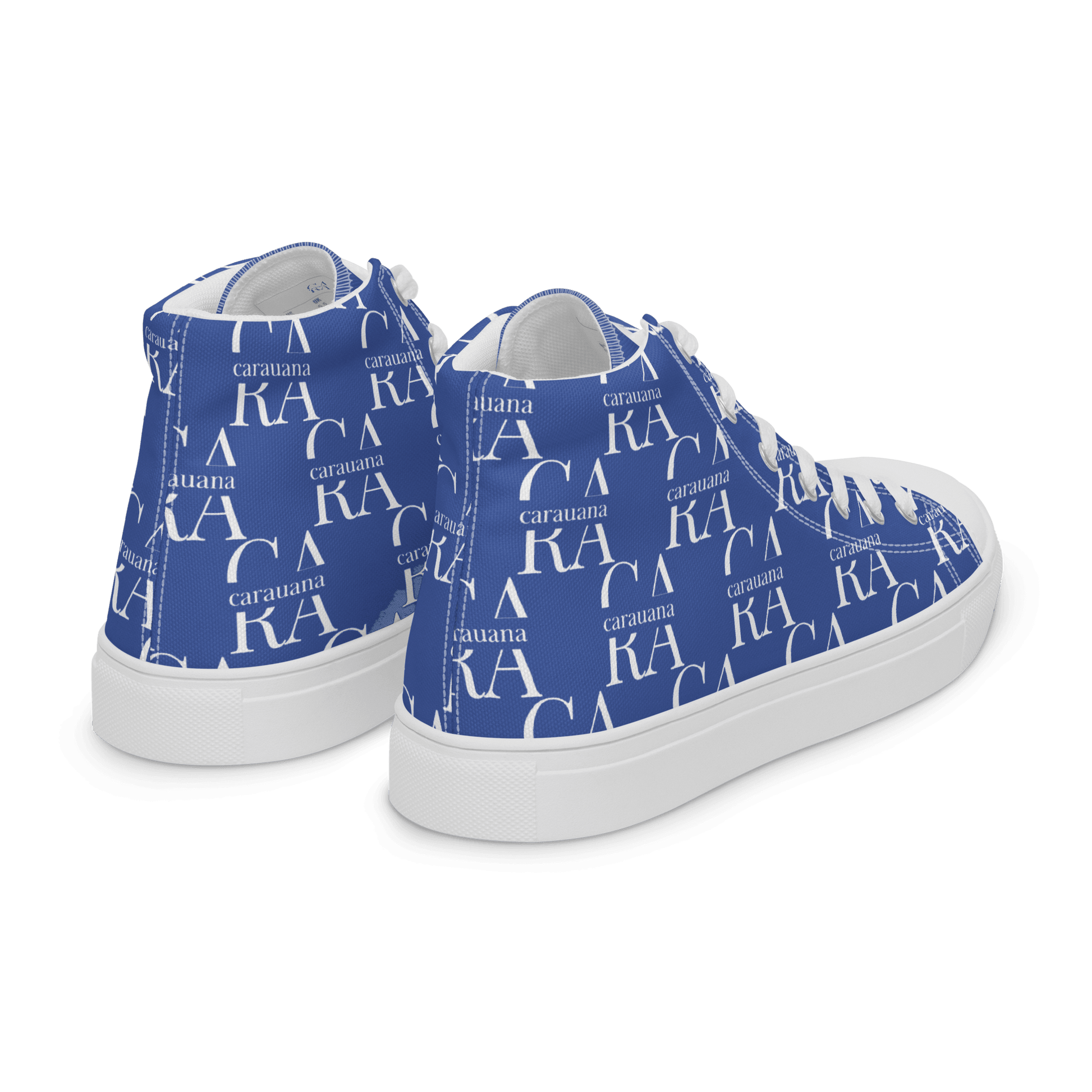 CARAUANA Hip Hop canvas shoes Blue Branded Carauana Store