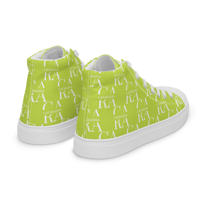 CARAUANA Hip Hop canvas shoes Lemon Branded Carauana Store