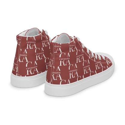 CARAUANA Hip Hop canvas shoes Brown Branded Carauana Store