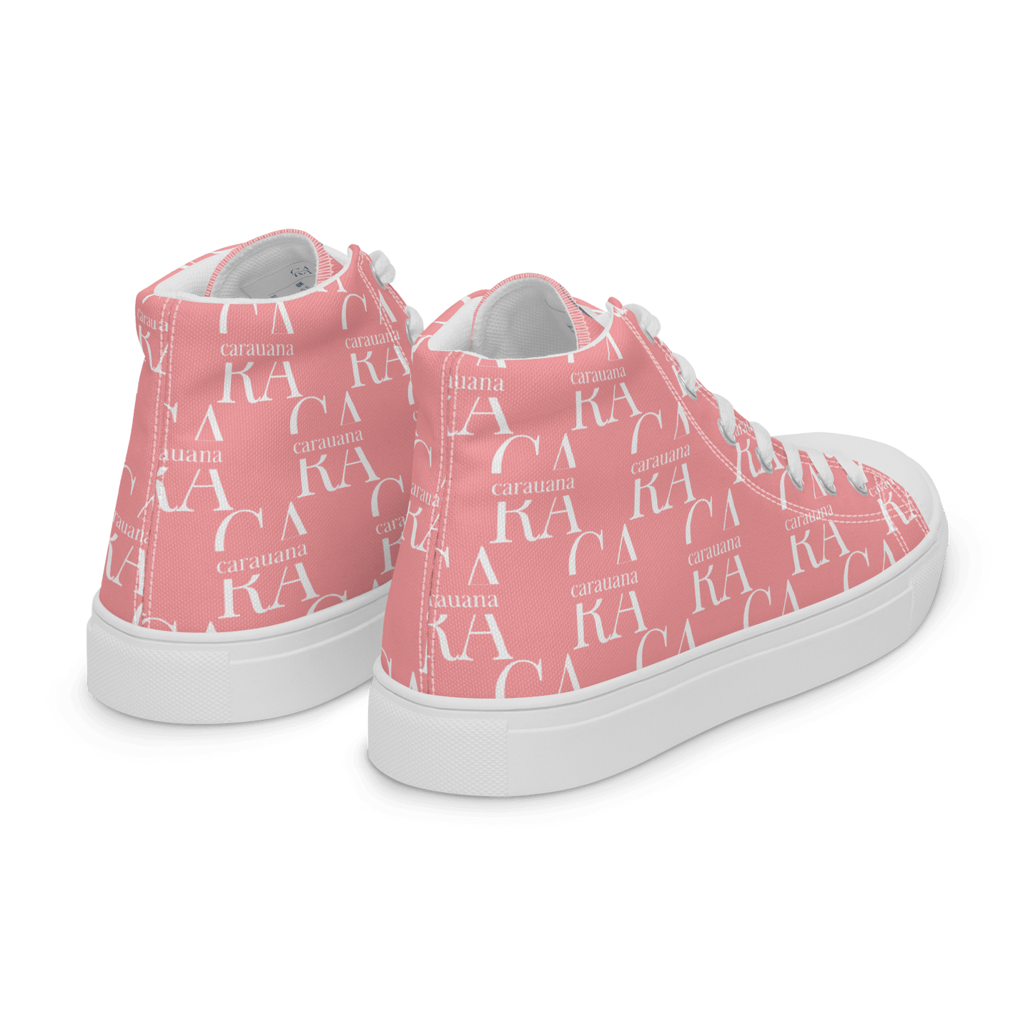 CARAUANA Hip Hop canvas shoes Pink Branded Carauana Store