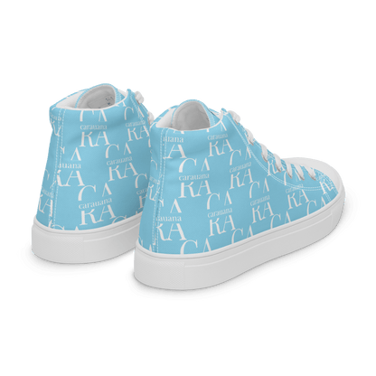 CARAUANA Hip Hop canvas shoes sky blue Branded Carauana Store