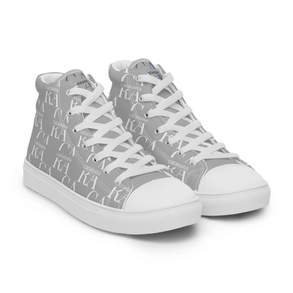CARAUANA Hip Hop canvas shoes Grey Branded Carauana Store