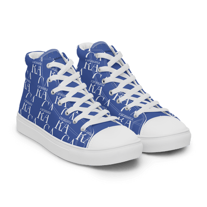 CARAUANA Hip Hop canvas shoes Blue Branded Carauana Store