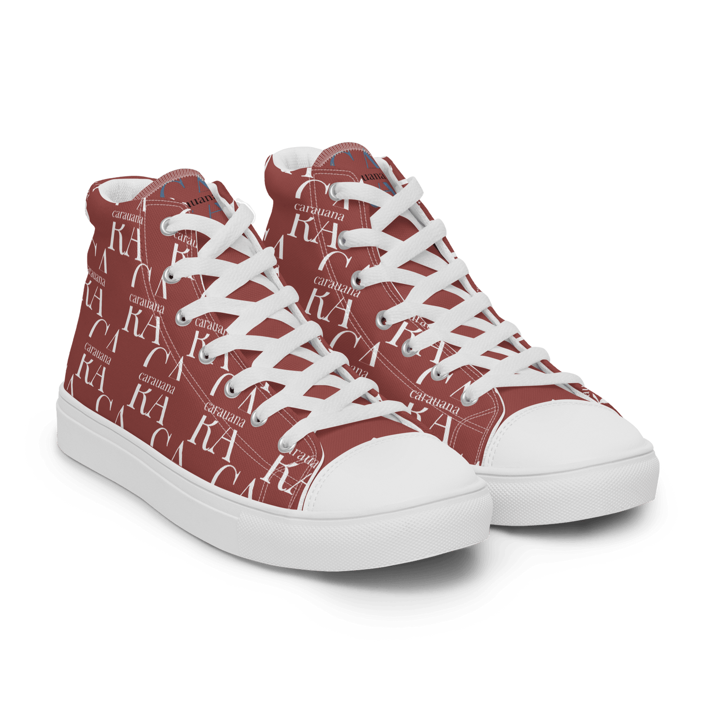 CARAUANA Hip Hop canvas shoes Brown Branded Carauana Store