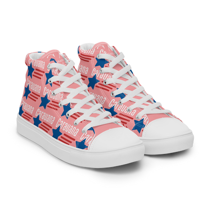 CARAUANA Hip Hop canvas shoes pink USA Carauana Store